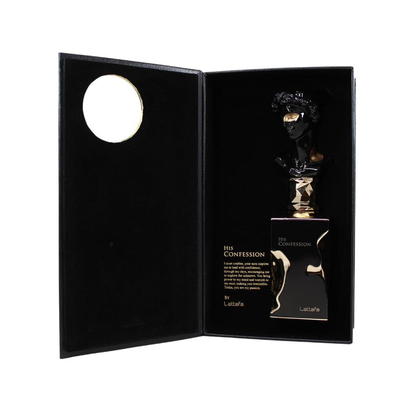 LATTAFA
Men's His Confession EDP Spray 3.4 oz Fragrances