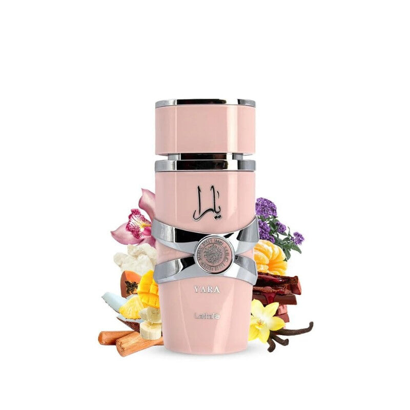 LATTAFA Ladies Yara EDP Spray 3.38 oz Fragrances