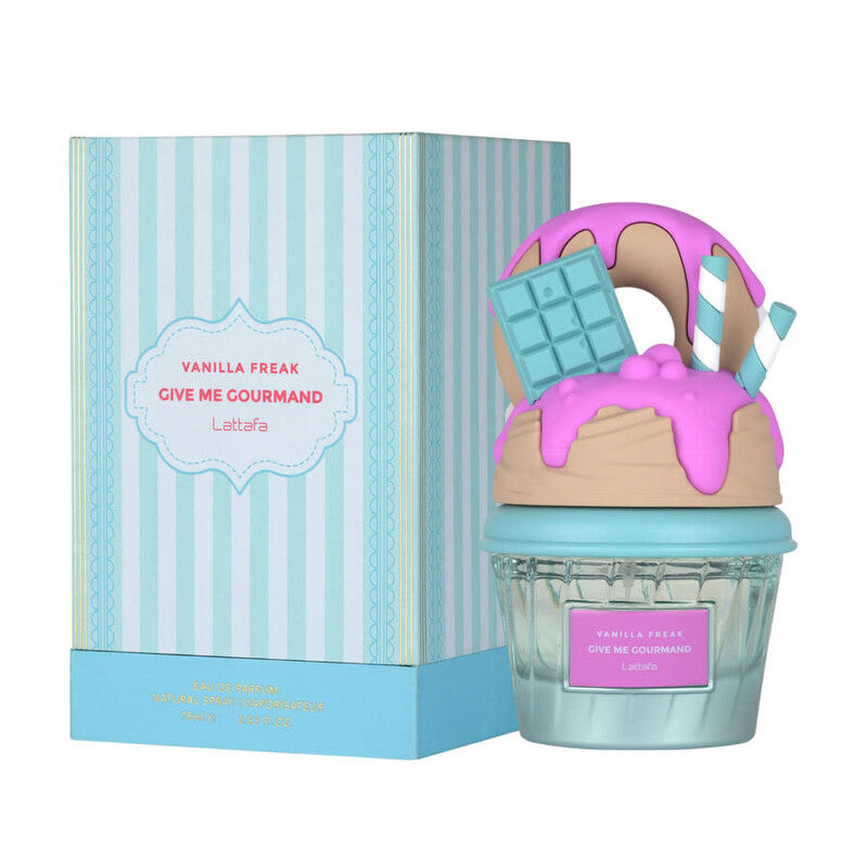 LATTAFA Unisex Give Me Gourmand Vanilla Freak EDP Spray 2.53 oz Fragrances